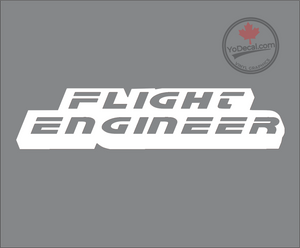 'Flight Engineer' Premium Vinyl Decal