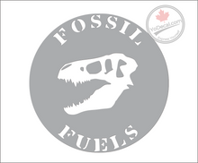'Fossil Fuels' Premium Vinyl Decal