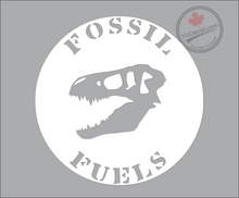 'Fossil Fuels' Premium Vinyl Decal