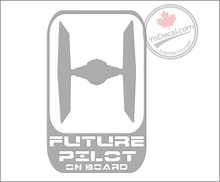 'Future Pilot on Board Tie Fighter' Premium Vinyl Decal