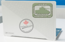 'GGFG Forceful III France to Germany' Premium Vinyl Decal / Sticker