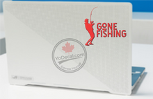 'Gone Fishing' Premium Vinyl Decal / Sticker