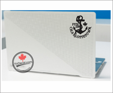 'FFH 339 Charlottetown & Anchor' Premium Vinyl Decal / Sticker