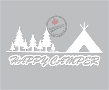 'Happy Camper' Premium Vinyl Decal