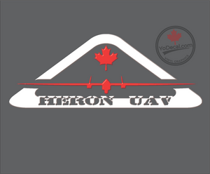 'Heron UAV' Premium Vinyl Decal / Sticker