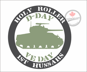 'Holy Roller 1st Hussars' Premium Vinyl Decal