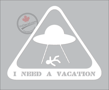 'I Need a Vacation' Premium Vinyl Decal