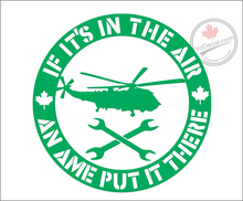 'If It's In The Air An AME Put It There -Helicopters' Premium Vinyl Decal