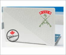 'Indigenous Veteran Cross FNs' Premium Vinyl Decal / Sticker