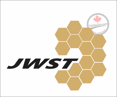 'James Webb Space Telescope' Premium Vinyl Decal / Sticker