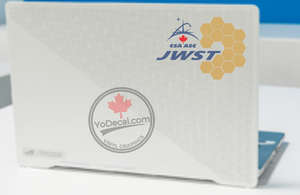 'James Webb Space Telescope CSA ASC Tribute' Premium Vinyl Decal / Sticker