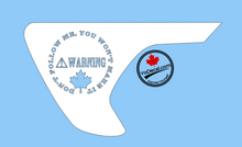 'Warning: Don't Follow, You Won't Make It - Jeep JL Fenders (Pair)' Premium Vinyl Decal