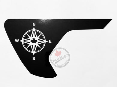 'Canadian Navigator - Jeep JL Fenders (Pair)' Premium Vinyl Decal