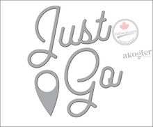 'Just Go Marker' Premium Vinyl Decal