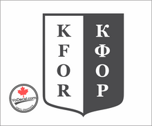 'Kosovo Vet NATO KFOR' Premium Vinyl Decal