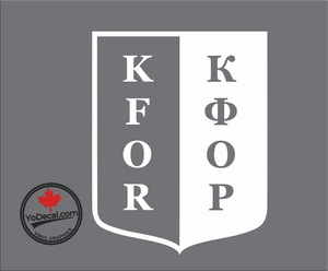 'Kosovo Vet NATO KFOR' Premium Vinyl Decal