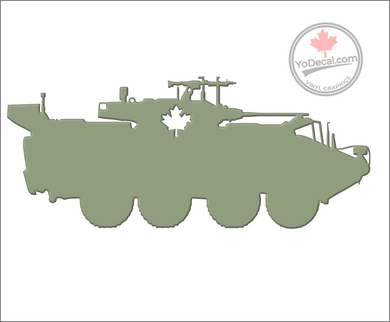 'LAV 3 Kodiak Profile' Premium Vinyl Decal