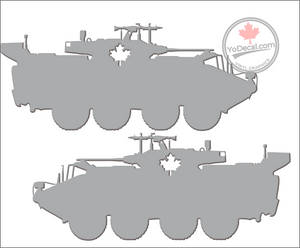 'LAV 3 Kodiak (PAIR) Profile (Left & Right)' Premium Vinyl Decal