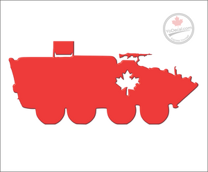 'LAV 2 Bison' Premium Vinyl Decal