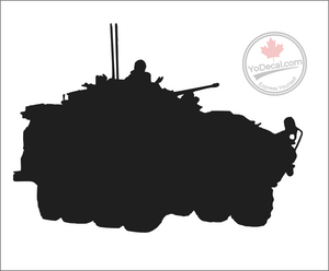 'LAV 3 Kodiak' Premium Vinyl Decal