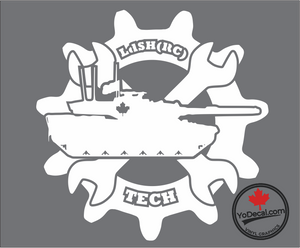 'Lord Strathcona's Horse (LdSH) Royal Canadians - Vehicle Tech' Premium Vinyl Decal / Sticker