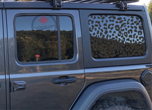 'Leopard Print Rectangle (PAIR)' Premium Vinyl Decal / Sticker