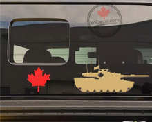 'Leopard 2A6M Canadian Main Battle Tank' Premium Vinyl Decal