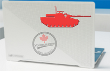 'Canadian C2 Main Battle Tank (PAIR) ' Premium Vinyl Decal / Sticker