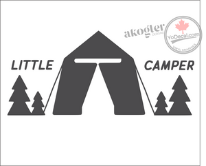 'Little Camper' Premium Vinyl Wall Decal