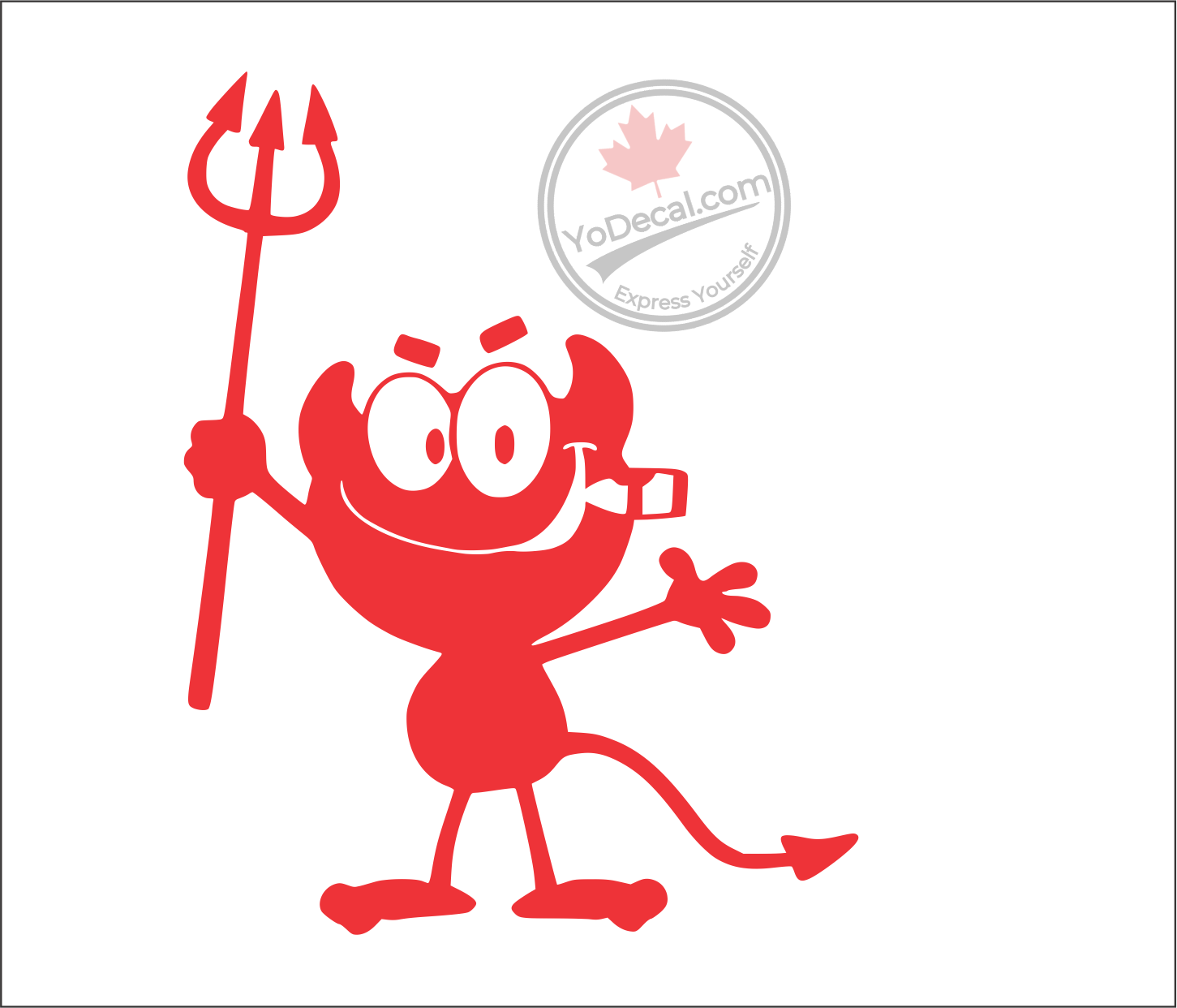 Little Devil' Premium Vinyl Decal – YoDecal.com