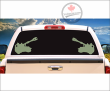 'M109 (PAIR) 155mm Self-Propelled Howitzer Canadian (PAIR)' Premium Vinyl Decal