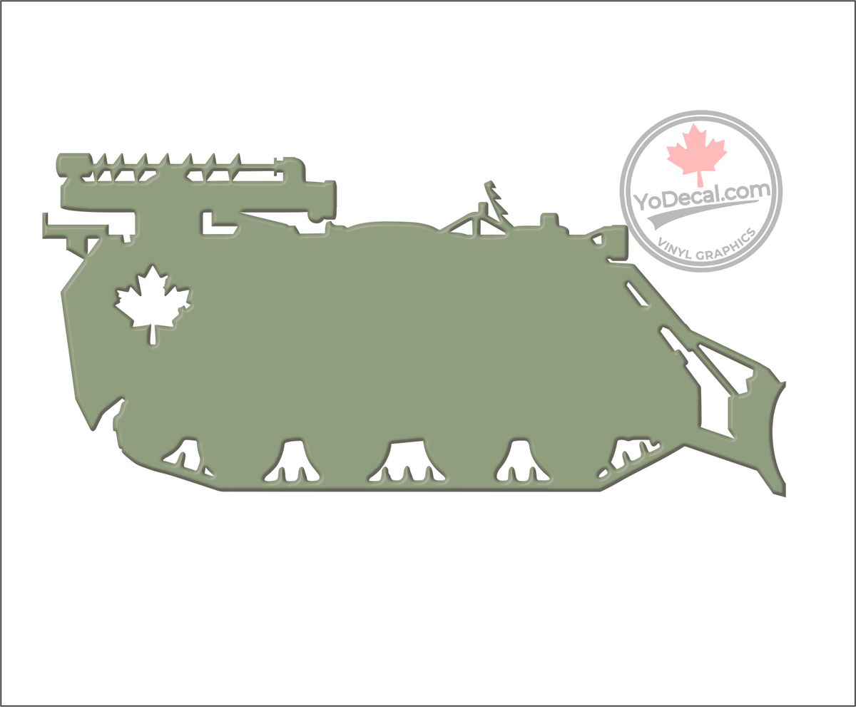 'M113 EVSEV Dozer Auger' Premium Vinyl Decal / Sticker – YoDecal.com