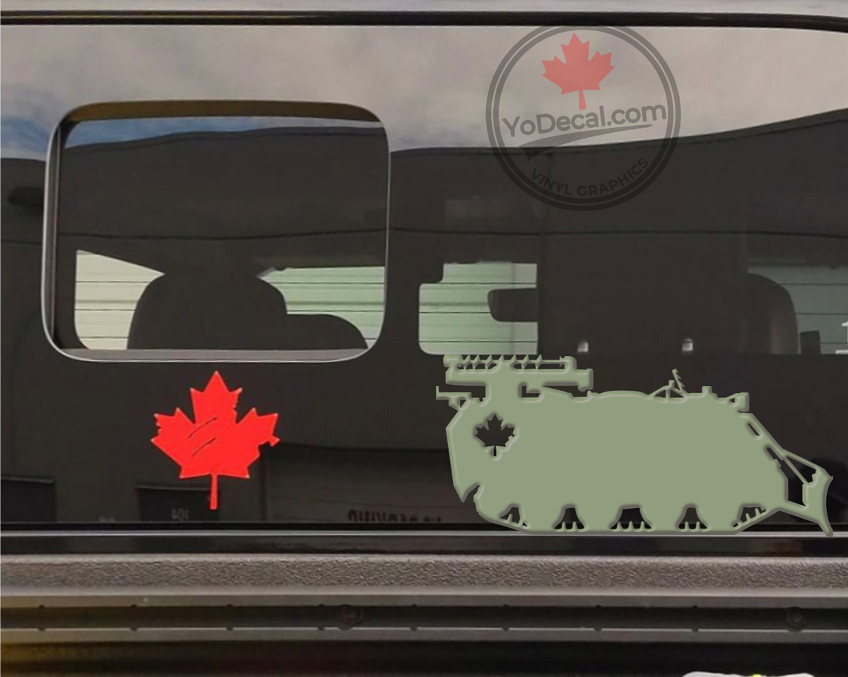 'M113 EVSEV Dozer Auger' Premium Vinyl Decal / Sticker – YoDecal.com