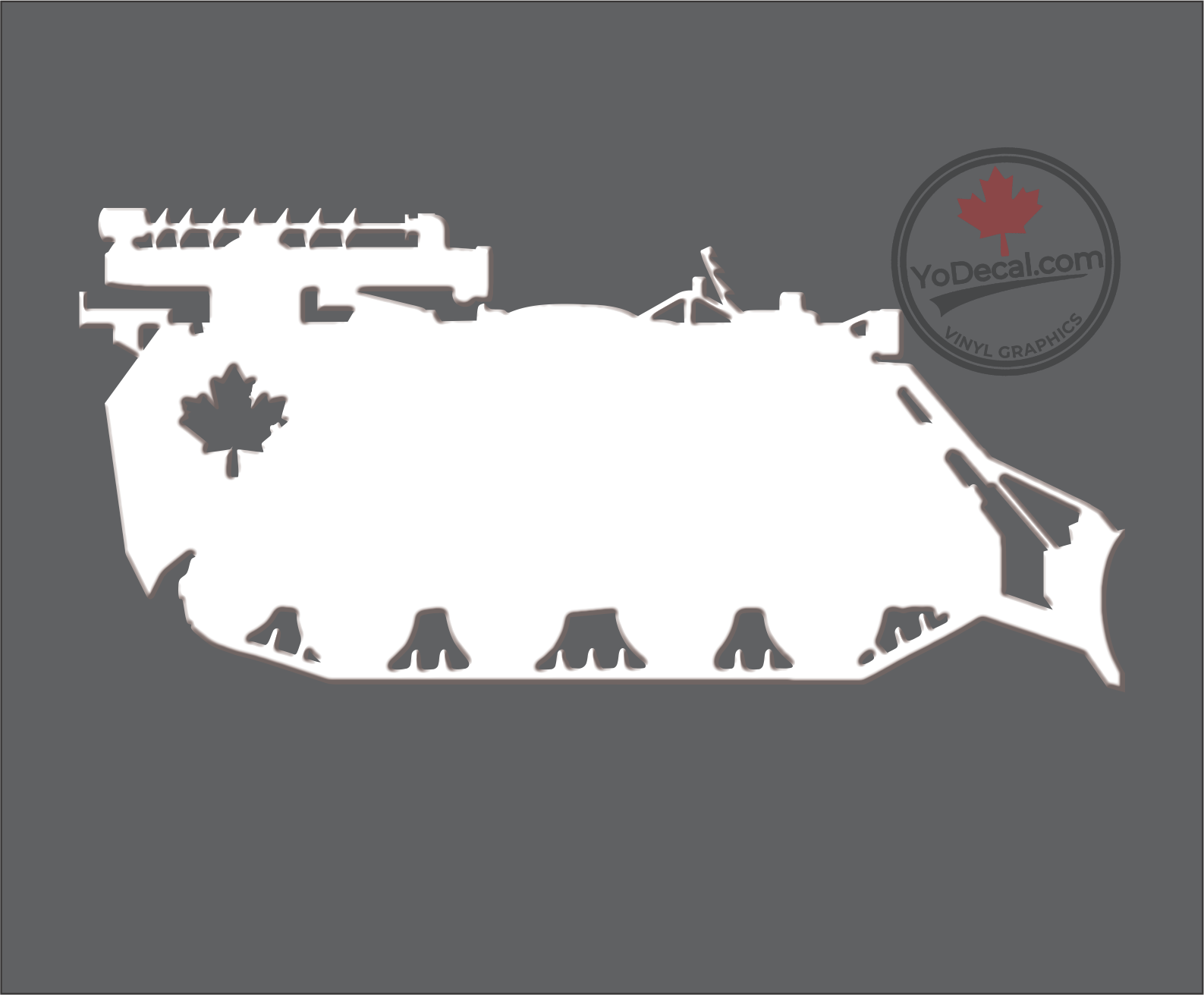 'M113 EVSEV Dozer Auger' Premium Vinyl Decal / Sticker – YoDecal.com