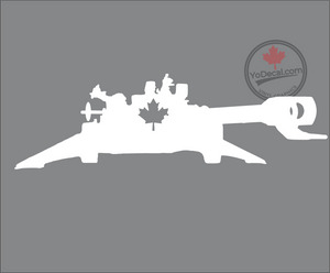 'M777 155mm Howitzer Canadian' Premium Vinyl Decal