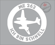 'ME 262 Ich Bin Schnell' Premium Vinyl Decal