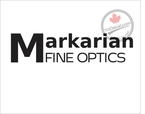'Markarian Fine Optics' Premium Vinyl Decal