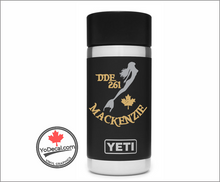 'DDE 261 MacKenzei & Mermaid' Premium Vinyl Decal / Sticker