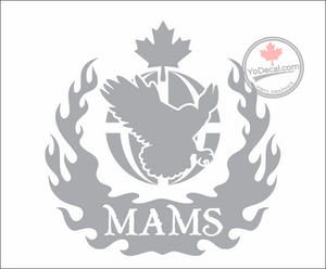 'Mobile Air Movements Section MAMS Tribute' Premium Vinyl Decal / Sticker