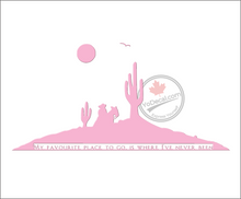 'My Favourite Place To Go' Premium Vinyl Decal
