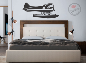 'DHC-2 Beaver Floatplane' Premium Vinyl Wall Decal