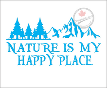'Nature is my Happy Place' Premium Vinyl Decal
