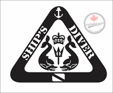 'Ship's Diver' Premium Vinyl Decal / Sticker