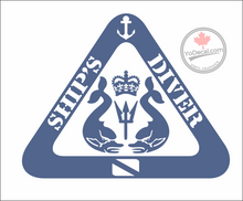'Ship's Diver' Premium Vinyl Decal / Sticker