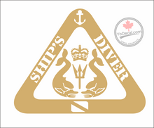 'Ship's Diver' Premium Vinyl Decal / Sticker