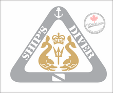 'Ship's Diver' Premium Vinyl Decal / Sticker