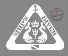 'Ship's Diver' Premium Vinyl Decal / Sticker