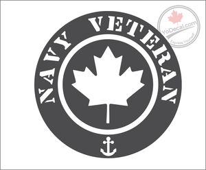 'Navy Veteran' Premium Vinyl Decal