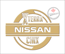 'Xterra-Chix Nissan Emblem' Premium Vinyl Decal