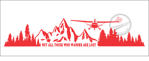 'Not All Those Who Wander Are Lost - Cessna' Premium Vinyl Decal